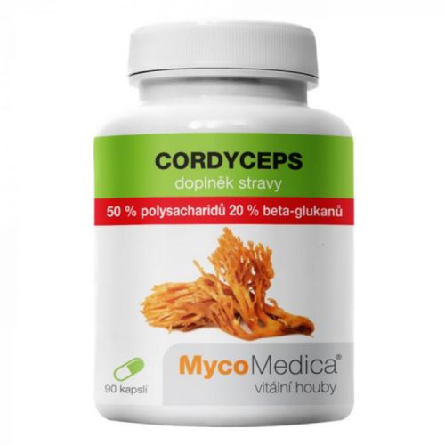 MYCOMEDICA Cordyceps 50% 90 vegan rastlinných kapsúl