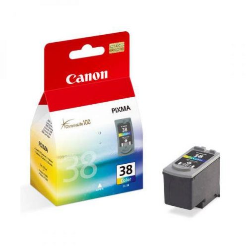 Canon originál ink CL38, color, blister s ochranou, 207str., 9ml, 2146B008, 2146B003, Canon iP1800