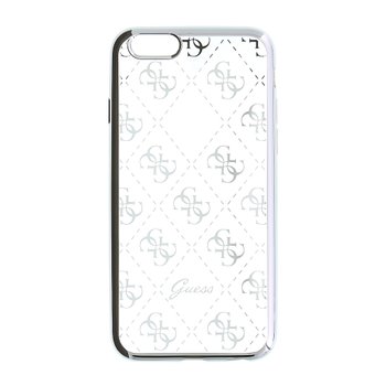 GUHCPSETR4GSI Guess 4G TPU Pouzdro Silver pro iPhone 5/5S/SE