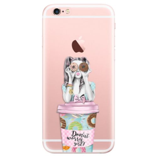 Odolné silikónové puzdro iSaprio - Donut Worry - iPhone 6 Plus/6S Plus