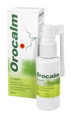 Orocalm 1,5mg/ml sprej 176 vstrekov 30ml