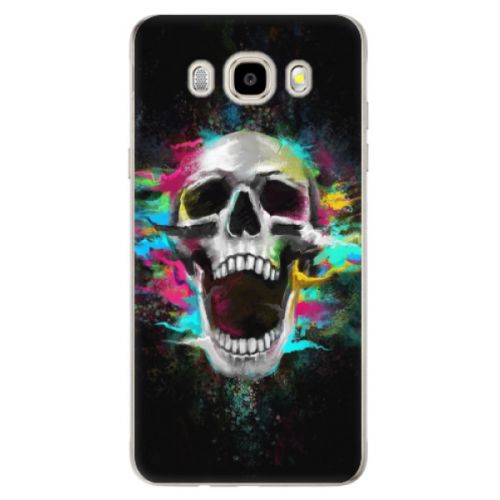 Odolné silikónové puzdro iSaprio - Skull in Colors - Samsung Galaxy J5 2016