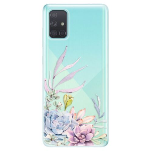 Odolné silikónové puzdro iSaprio - Succulent 01 - Samsung Galaxy A71