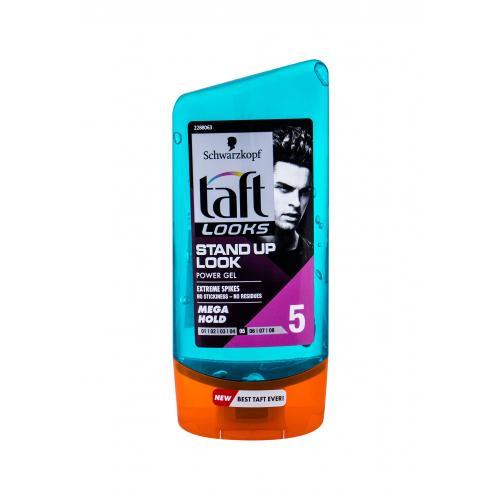 Schwarzkopf Taft Stand Up Power Gel 150 ml gél na vlasy pre mužov stredná fixácia