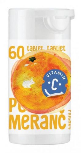 Rapeto Vitamín C 100mg - príchuť pomaranč 60 tabliet