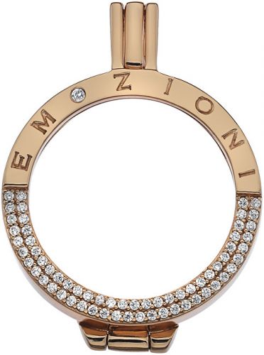 Hot Diamonds Prívesok Hot Diamonds Emozioni Reflessi Coin Keeper RG 25 mm