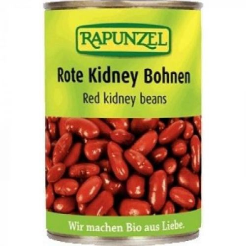 Bio fazuľa červené oblička sterilizovanej 400g Rapunzel