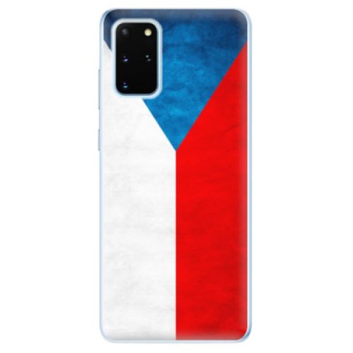 Odolné silikónové puzdro iSaprio - Czech Flag - Samsung Galaxy S20+