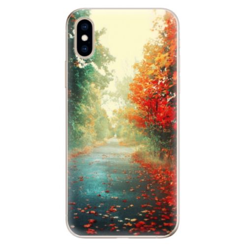 Odolné silikónové puzdro iSaprio - Autumn 03 - iPhone XS