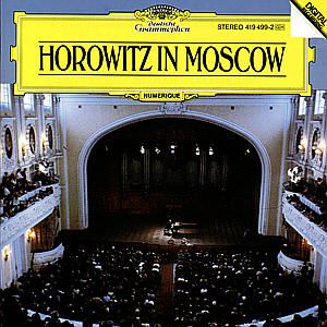 CD HOROWITZ VLADIMIR - MOSKEVSKE KONCERTY