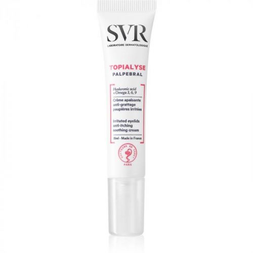 SVR Topialyse očný krém pre podráždené viečka 15 ml