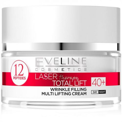 Eveline Cosmetics Laser Therapy Total Lift denný a nočný protivráskový krém 40+ 50 ml