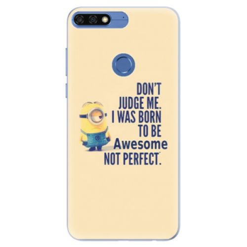 Silikónové puzdro iSaprio - Be Awesome - Huawei Honor 7C