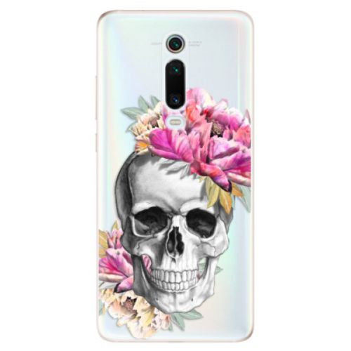 Odolné silikónové puzdro iSaprio - Pretty Skull - Xiaomi Mi 9T Pro