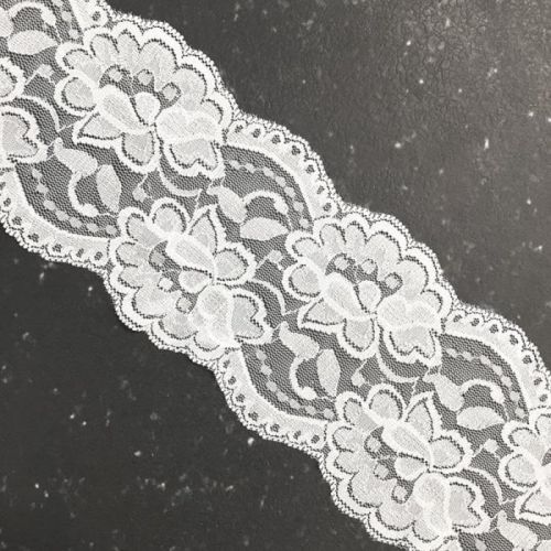 Čipka Blossom white