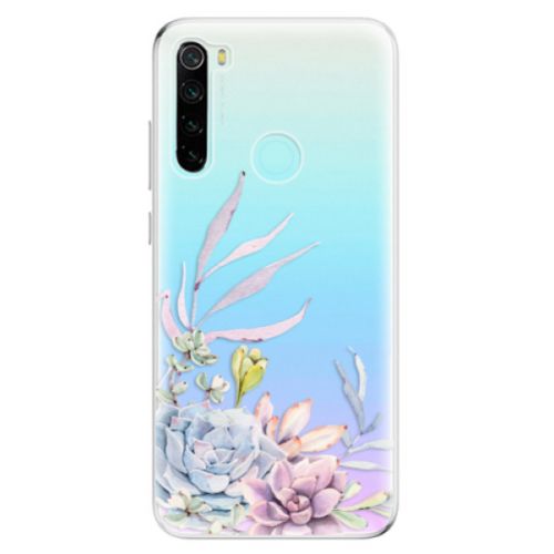 Odolné silikónové puzdro iSaprio - Succulent 01 - Xiaomi Redmi Note 8