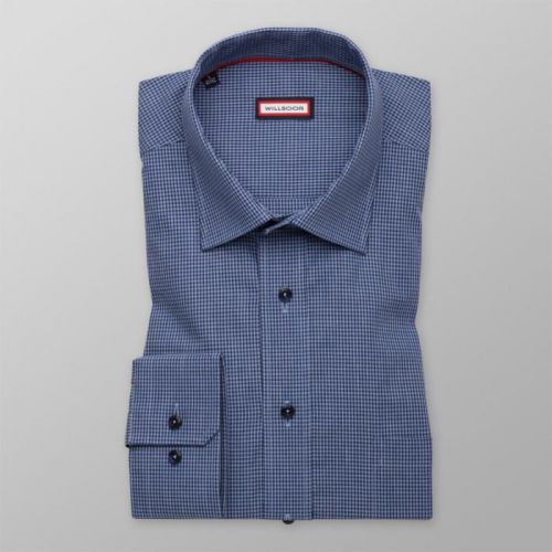 Košeľa Slim Fit s kockovaným vzorom (výška 176 - 182) 10089