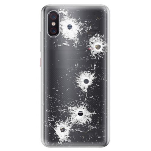 Odolné silikonové pouzdro iSaprio - Gunshots - Xiaomi Mi 8 Pro