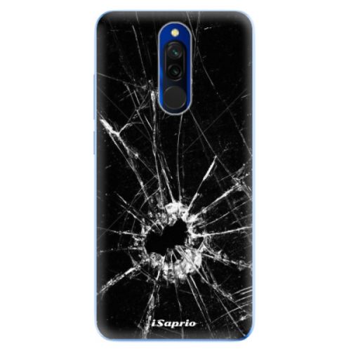 Odolné silikónové puzdro iSaprio - Broken Glass 10 - Xiaomi Redmi 8