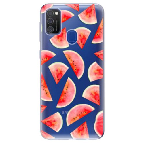 Odolné silikónové puzdro iSaprio - Melon Pattern 02 - Samsung Galaxy M21