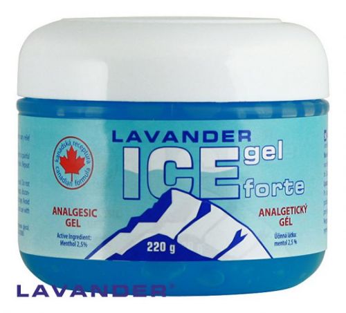 Lavander ICE gél Forte 220 g