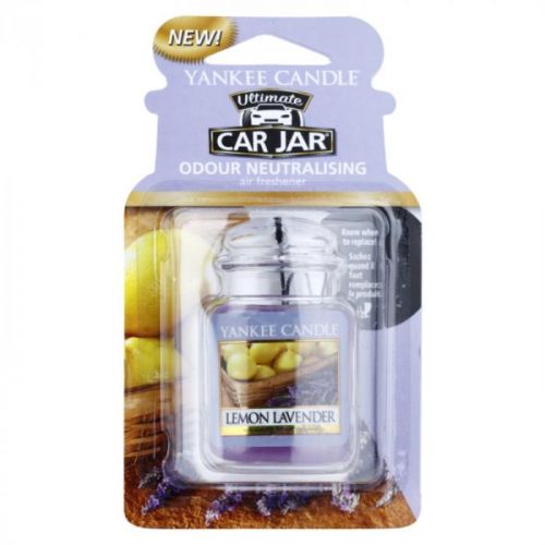 Yankee Candle Lemon Lavender vôňa do auta závesná