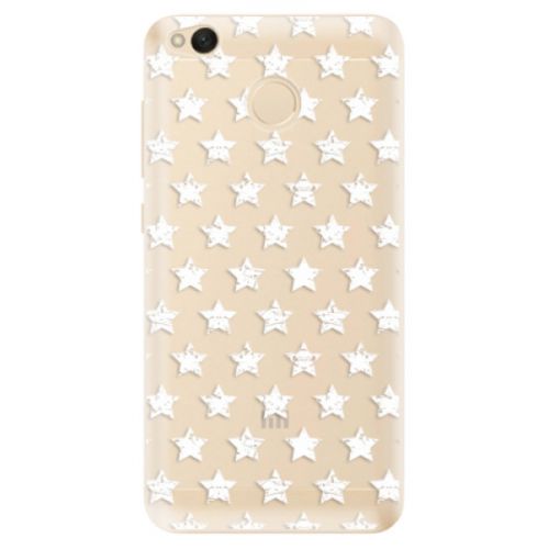 Odolné silikónové puzdro iSaprio - Stars Pattern - white - Xiaomi Redmi 4X