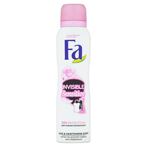 Fa Antiperspirant v spreji Invisible Sensitiv e Rose & Hawthorne (Anti-perspirant) 150 ml