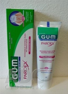 GUM zubný gél PAROEX 75 ml