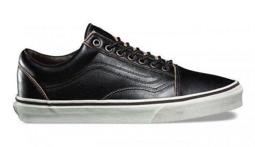 Vans Old Skool All Black Leather čierne VA38G1OE6