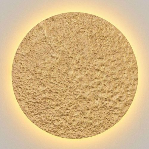 Nástenné LED svietidlo Meteor v zlatej Ø 55 cm