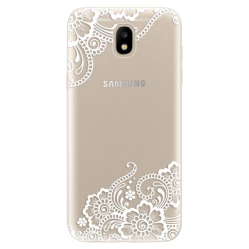 Odolné silikónové puzdro iSaprio - White Lace 02 - Samsung Galaxy J5 2017