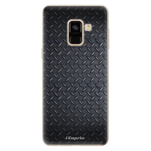 Odolné silikónové puzdro iSaprio - Metal 01 - Samsung Galaxy A8 2018
