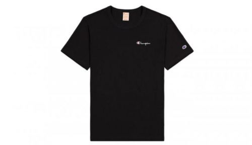 Champion Premium Crewneck T-shirt Black čierne 214279_S20_KK001