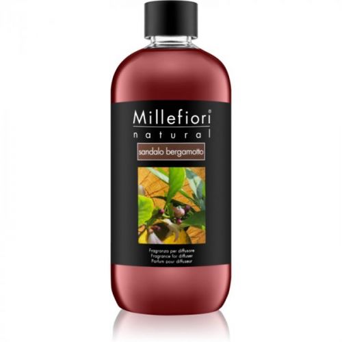 Millefiori Natural Sandalo Bergamotto náplň do aróma difuzérov 500 ml