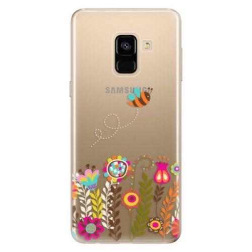 Odolné silikónové puzdro iSaprio - Bee 01 - Samsung Galaxy A8 2018