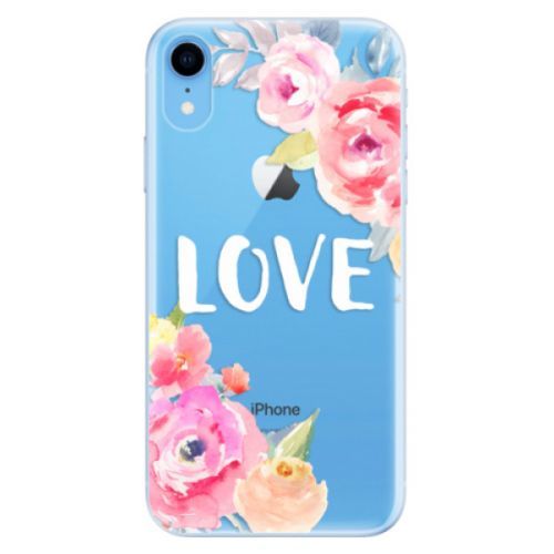 Odolné silikónové puzdro iSaprio - Love - iPhone XR