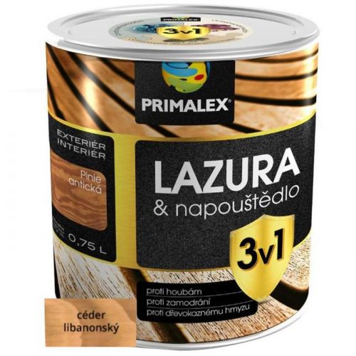 Primalex Lazura 3v1 Ceder Libanon. 2,5l