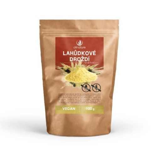 Allnature Lahôdkové droždie neaktívne 100 g