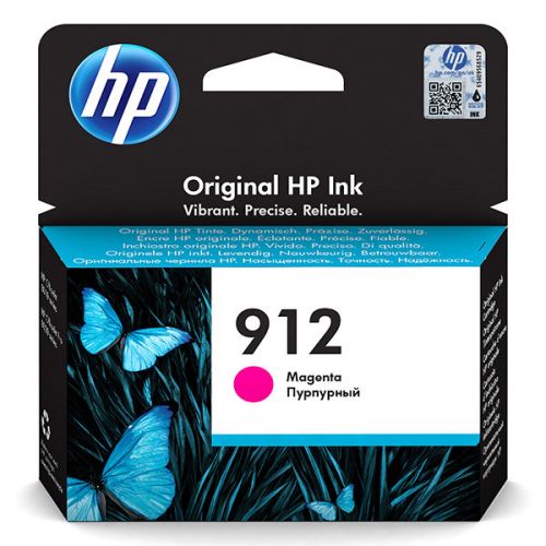 HP originál ink 3YL78AE, HP 912, magenta, 315str., high capacity, HP Officejet 8012, 8013, 8014, 8015 Officejet Pro 802