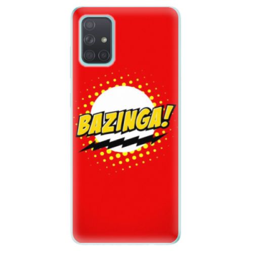 Odolné silikónové puzdro iSaprio - Bazinga 01 - Samsung Galaxy A71