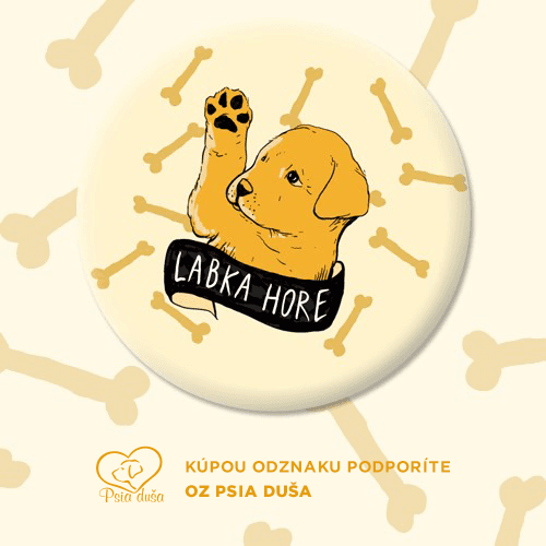 Labka Hore - Odznaky Ťapko