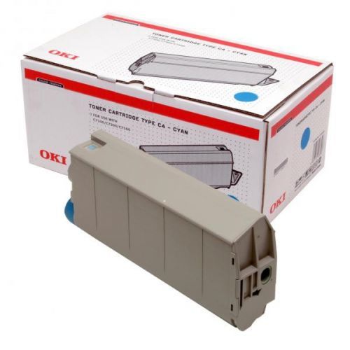 OKI originál toner 41963007, cyan, 10000str., OKI C7100, 7300, 7350, V2, 7500, V2, Typ C4