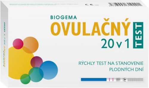 BIOGEMA OVULAČNÝ TEST 20v1 20 ks