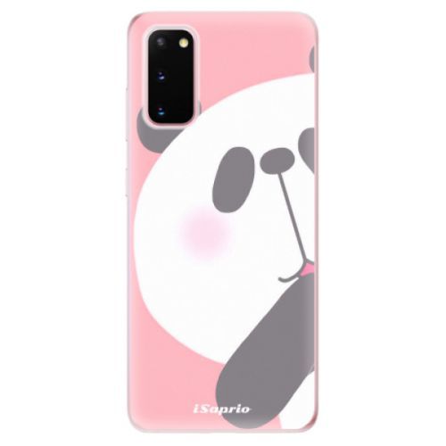 Odolné silikónové puzdro iSaprio - Panda 01 - Samsung Galaxy S20