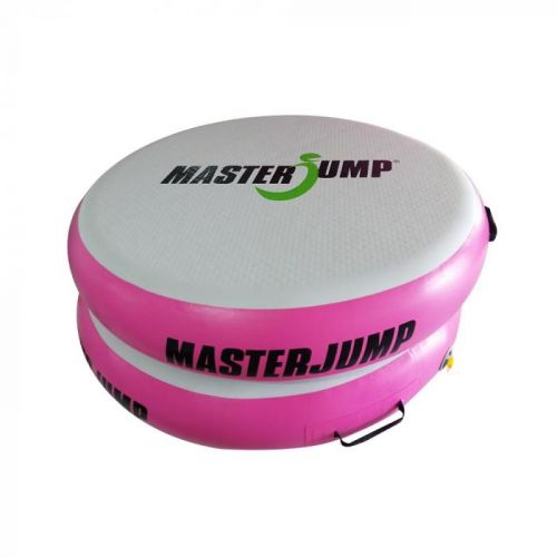 Airspot MASTERJUMP odrazový můstek průměr 100 x 20 cm - šedá - růžová