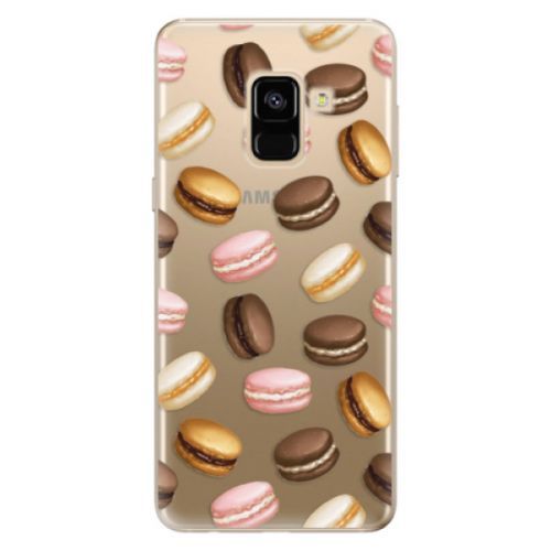 Odolné silikónové puzdro iSaprio - Macaron Pattern - Samsung Galaxy A8 2018