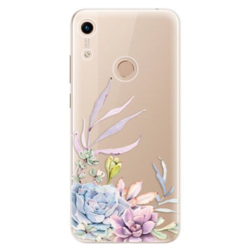 Odolné silikónové puzdro iSaprio - Succulent 01 - Huawei Honor 8A