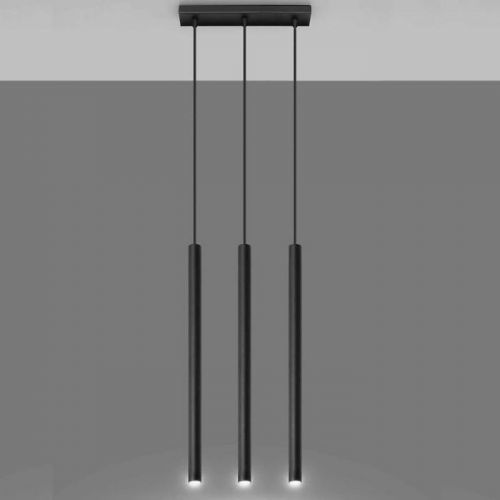 Lampa Padova 3 BLACK