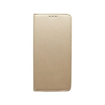 Knižkové puzdro Samsung Galaxy A80 zlaté, vzorované